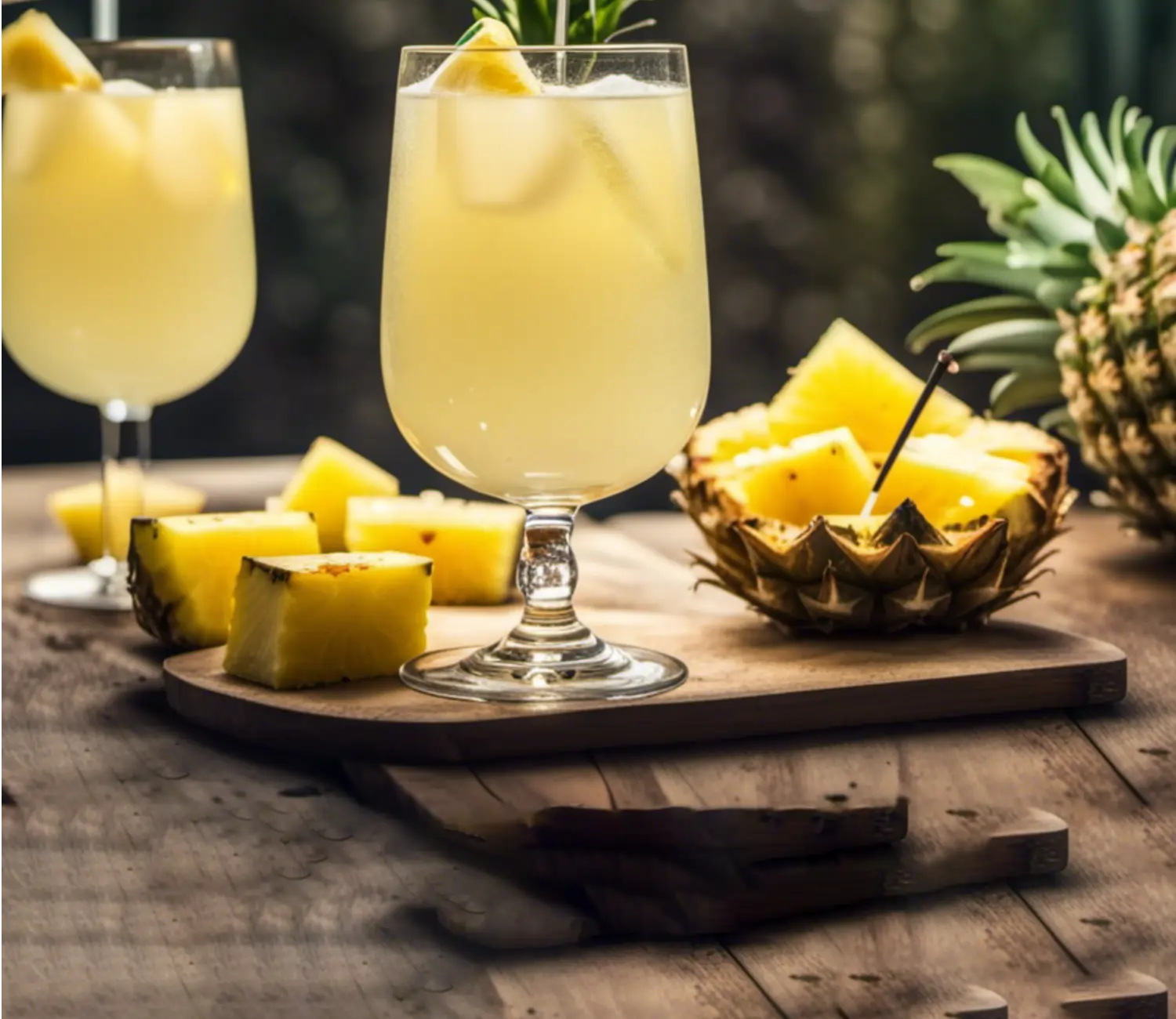 Pineapple Prosecco Punch