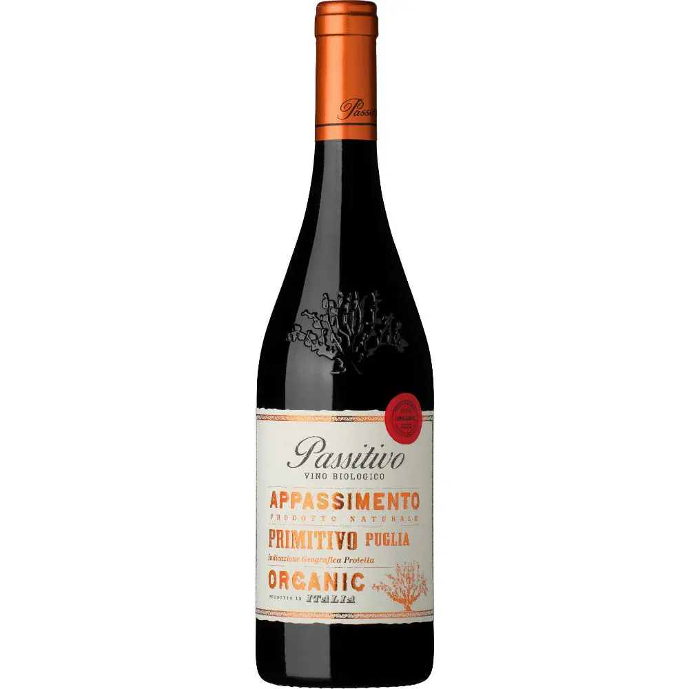 Primitivo Puglia I.G.T. Biologico Organico Passitivo Paololeo