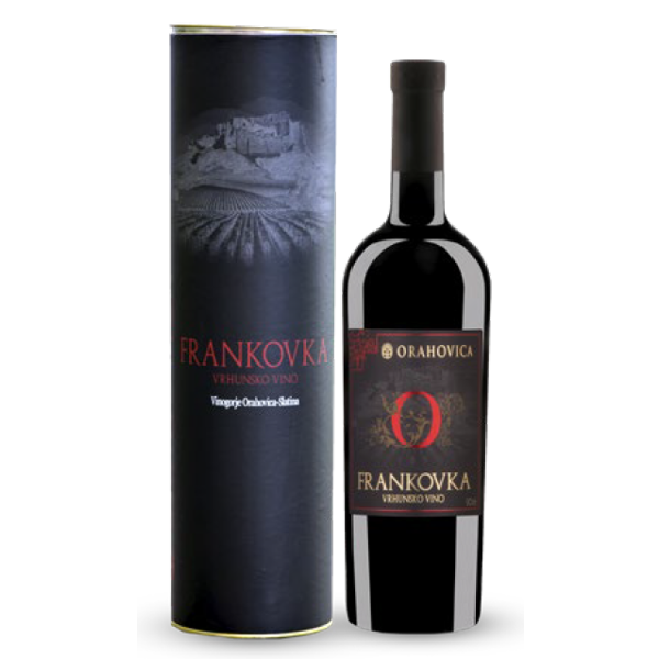 Dárkový Tubus Black Frankovka Premium vrhunska PP Orahovica