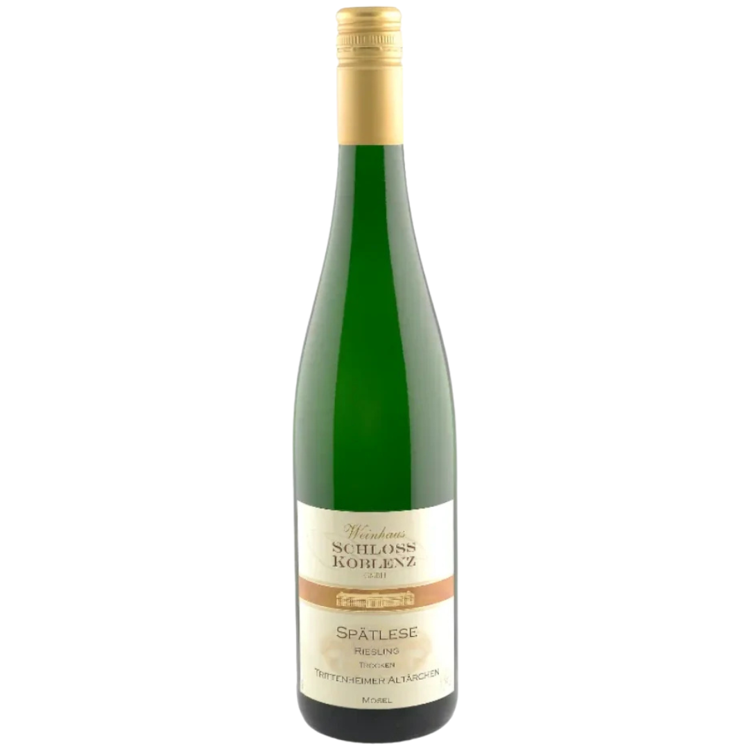 Mosel Riesling Schloss Koblenz Spätlese Trocken Trittenheimer Alt.