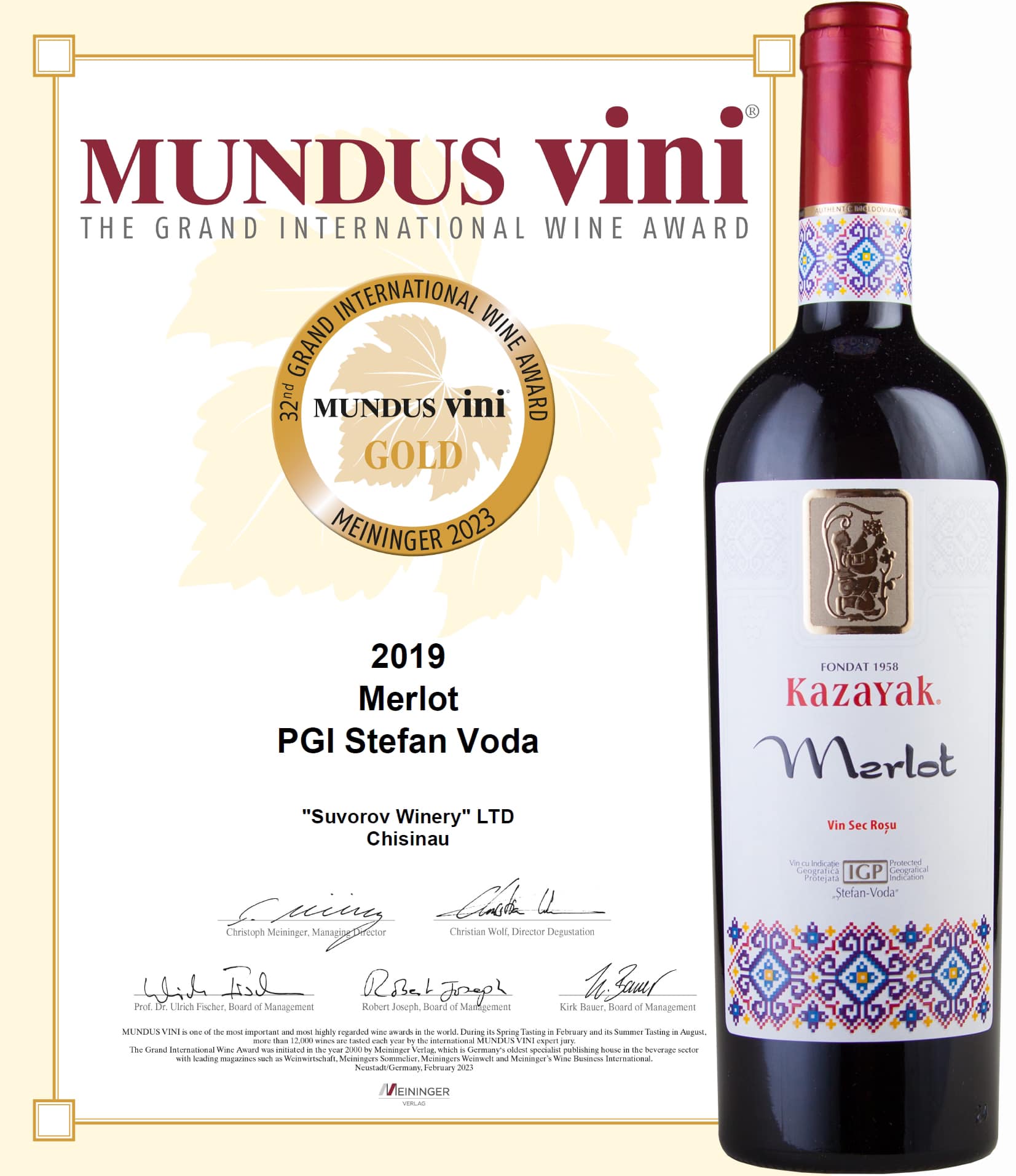 Viorica Merlot Suvorov vin