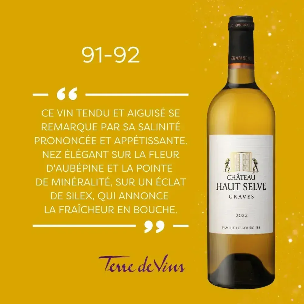 Graves A.O.C. Château Haut Selve Blanc