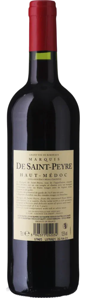 Haut Médoc A.O.C. Marquis De Saint-Peyre