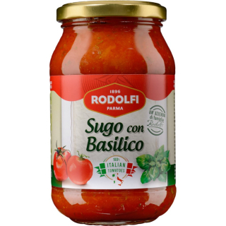 Sugo con Basilico Rodolfi Vaso sklo - rajčatová omáčka s bazalkou