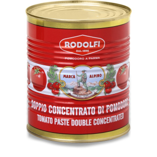 Doppio concentrato di pomodoro 28/30% Alpino plech - Dvojitý rajčatový koncentrát