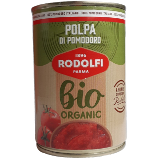 Polpa di pomodoro BIO Rodolfi SC plech - BIO rajčatová  dužina