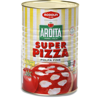 Super Pizza polpa fine Ardita plech 5 kg - Super jemná rajčatová dužina na pizzu