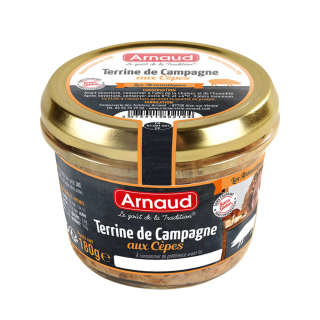 Arnaud Terrine Campagne aux Cépes 180 gr.(Terina s hříbky)