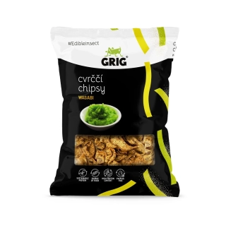 CVRČČÍ CHIPSY WASABI 70g