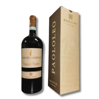 Primitivo di Manduria D.O.P. 1,5L Passo del Cardinale Paololeo + Gift box