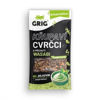 GRIG KŘUPAVÍ CVRČCI - Wasabi 13g