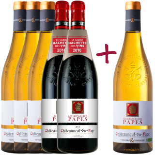 DEGUSTAČNÍ BALÍČEK - CHÂTEAUNEUF DU PAPE 5 + 1