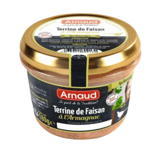 Arnaud Terrine de Faisan á l´Armagnac 180 g. (Terina z bažanta s Armagnacem)